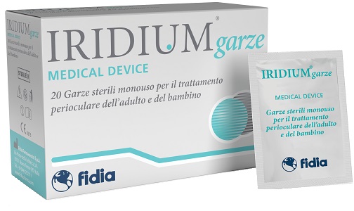 IRIDIUM GARZA OCULARE MEDICATA IN TESSUTO NON TESSUTO 20 PEZZI - Farmacia Murachelli Di Putelli dr. Giovanni