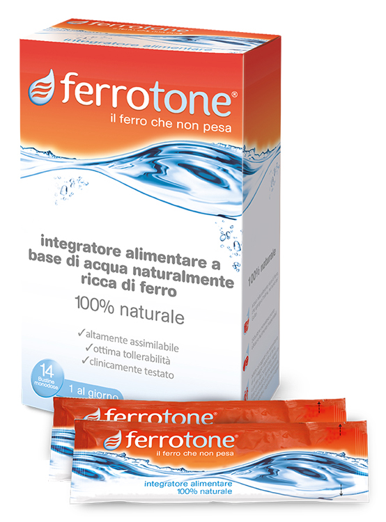 FERROTONE 14 BUSTINE 20 MG - Farmacia Murachelli Di Putelli dr. Giovanni