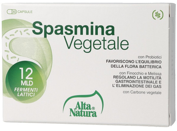 SPASMINA VEGETALE 30 CAPSULE - Farmacia Murachelli Di Putelli dr. Giovanni