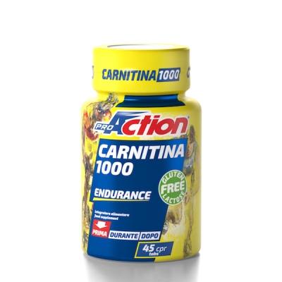 PROACTION CARNITINA 1000 45 COMPRESSE - Farmacia Murachelli Di Putelli dr. Giovanni