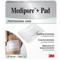 MEDICAZIONE MEDIPORE+PAD 5X7,2CM 5PEZZI - Farmacia Murachelli Di Putelli dr. Giovanni