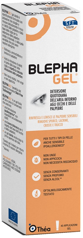 BLEPHAGEL GEL DETERGENTE PALPEBRE 30 G - Farmacia Murachelli Di Putelli dr. Giovanni