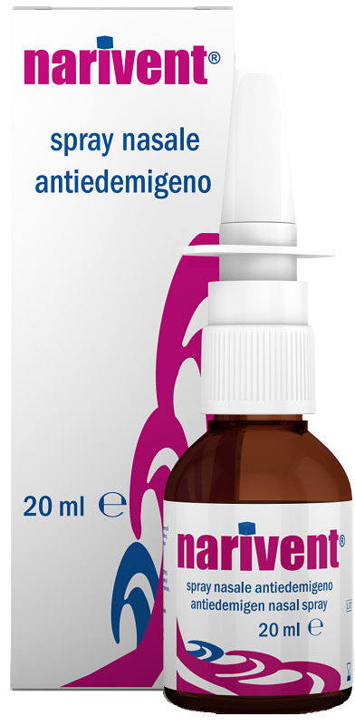 SPRAY NASALE ANTIEDEMIGENO NARIVENT FLACONE 20 ML - Farmacia Murachelli Di Putelli dr. Giovanni