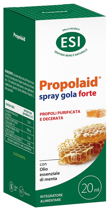 ESI PROPOLAID SPRAY GOLA FORTE 20 ML - Farmacia Murachelli Di Putelli dr. Giovanni