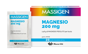 MASSIGEN MAGNESIO 20 BUSTINE - Farmacia Murachelli Di Putelli dr. Giovanni
