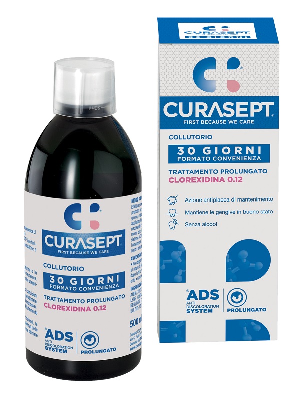 CURASEPT ADS COLLUTORIO 0,12 500 ML - Farmacia Murachelli Di Putelli dr. Giovanni