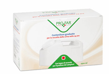 CONTENITORE URINE PROFAR 24 ORE - Farmacia Murachelli Di Putelli dr. Giovanni
