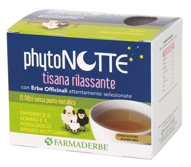 PHYTO NOTTE TISANA RILASSANTE 15 FILTRI DA 18 G - Farmacia Murachelli Di Putelli dr. Giovanni