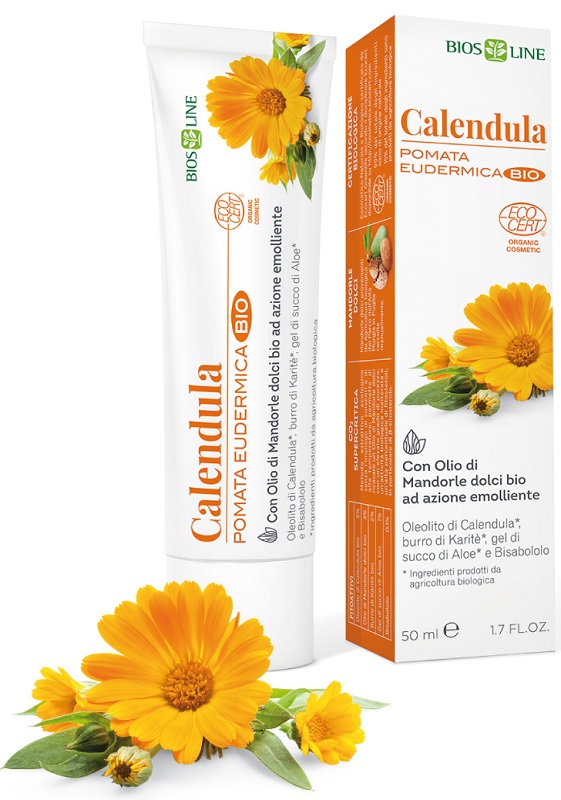 BIOSLINE CALENDULA POMATA EUDERMICA BIO 50 ML - Farmacia Murachelli Di Putelli dr. Giovanni