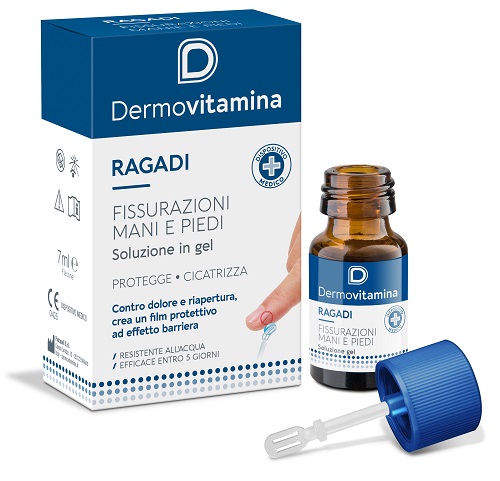 DERMOVITAMINA RAGADI GEL MANI E PIEDI 7 ML - Farmacia Murachelli Di Putelli dr. Giovanni
