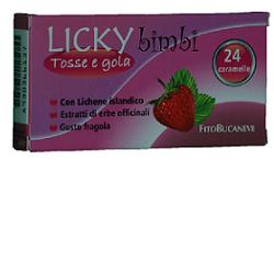 LICKY CARAMELLE BAMBINI PER TOSSE E GOLA FRAGOLA 70 G - Farmacia Murachelli Di Putelli dr. Giovanni