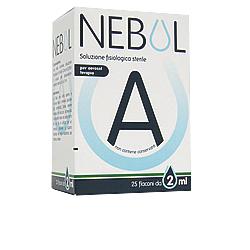 NEBUL SOLUZIONE FISIOLOGICA 25 FLACONCINI MONODOSE 2 ML - Farmacia Murachelli Di Putelli dr. Giovanni