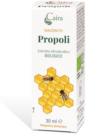CAIRA PROPOLI MACERATO IDROALCOLICO BIO GOCCE 30 ML - Farmacia Murachelli Di Putelli dr. Giovanni