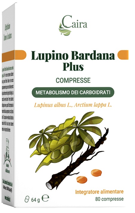 CAIRA LUPINO BARDANA PLUS 80 COMPRESSE DA 0,8 G - Farmacia Murachelli Di Putelli dr. Giovanni