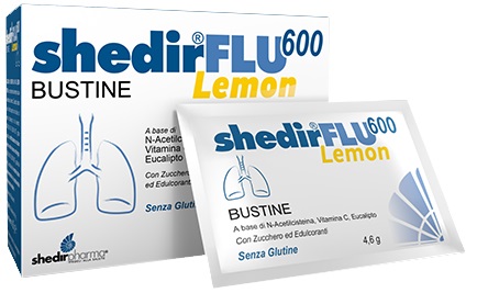 SHEDIRFLU 600 LEMON 20 BUSTINE - Farmacia Murachelli Di Putelli dr. Giovanni