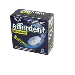 EFFERDENT PULIZIA DENTIERE 90 COMPRESSE EFFERVESCENTI - Farmacia Murachelli Di Putelli dr. Giovanni