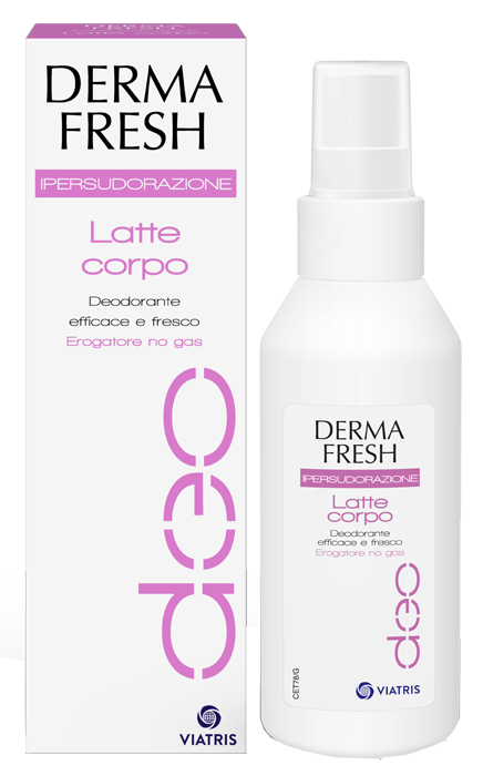 DERMAFRESH IPERSUDORAZIONE LATTE CORPO DEODORANTE 100 ML - Farmacia Murachelli Di Putelli dr. Giovanni