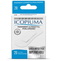 ICOPIUMA CEROTTO TRASPARENTE GRANDE 20 PEZZI - Farmacia Murachelli Di Putelli dr. Giovanni