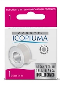 ICOPIUMA CEROTTO IN ROCCHETTO BIANCO 2,5X500 CM - Farmacia Murachelli Di Putelli dr. Giovanni