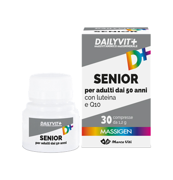 MASSIGEN SENIOR MULTIVITAMINICO E MULTIMINERALE 30 COMPRESSE RIVESTITE - Farmacia Murachelli Di Putelli dr. Giovanni