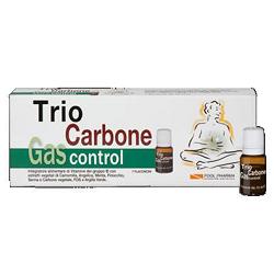 TRIOCARBONE GAS CONTROL 7 FLACONCINI 10 ML - Farmacia Murachelli Di Putelli dr. Giovanni