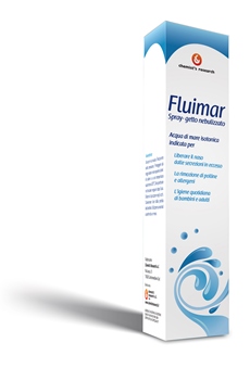 FLUIMAR SPRAY SOLUZIONE ISOTONICA STERILE ACQUA DI MARE RICCA DI SALI E OLIGOELEMENTI INDICATA PER PULIZIA DELLE CAVITA'NASALI IN CASO DI ECCESSIVA SECCHEZZA - Farmacia Murachelli Di Putelli dr. Giovanni