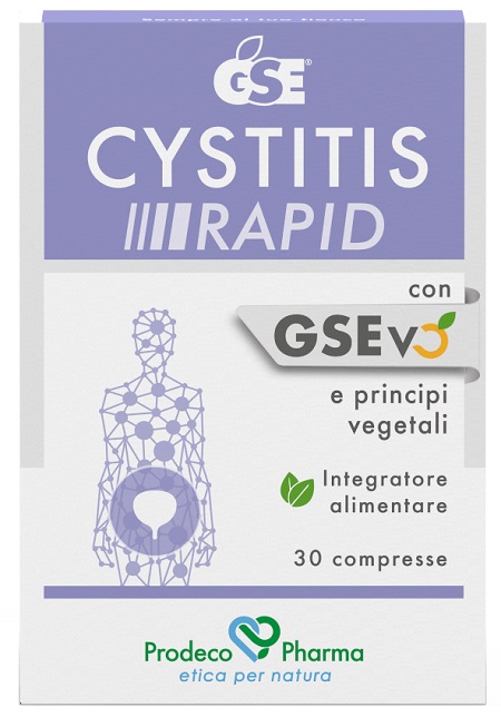 GSE CYSTITIS RAPID 30 COMPRESSE - Farmacia Murachelli Di Putelli dr. Giovanni