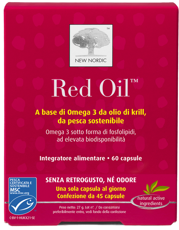 RED OIL 60 CAPSULE - Farmacia Murachelli Di Putelli dr. Giovanni