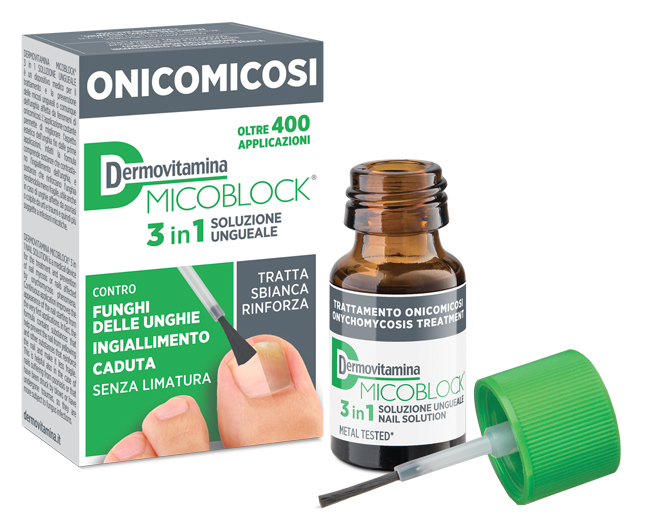 DERMOVITAMINA MICOBLOCK 3 IN 1 ONICOMICOSI SOLUZIONE UNGUEALE 7 ML - Farmacia Murachelli Di Putelli dr. Giovanni