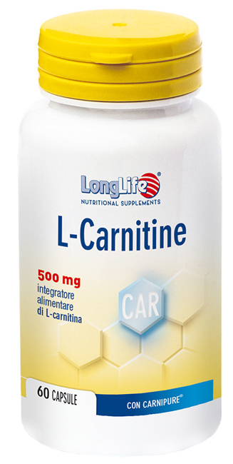 LONGLIFE L-CARNITINE 60 CAPSULE DI GELATINA DA 960 MG - Farmacia Murachelli Di Putelli dr. Giovanni