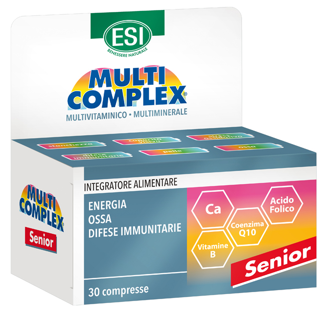 ESI MULTICOMPLEX SENIOR 30 COMPRESSE - Farmacia Murachelli Di Putelli dr. Giovanni