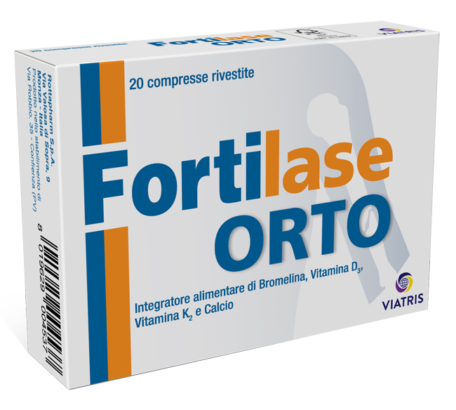FORTILASE ORTO 20 COMPRESSE RIVESTITE - Farmacia Murachelli Di Putelli dr. Giovanni