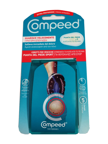 COMPEED VESCICHE PIANTA PIEDE 5 CEROTTI - Farmacia Murachelli Di Putelli dr. Giovanni