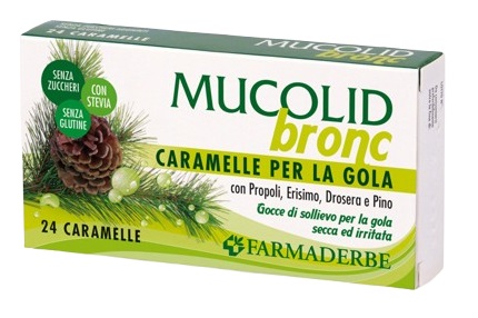 MUCOLID BRONC PROPOLI&PINO 24 CARAMELLE - Farmacia Murachelli Di Putelli dr. Giovanni
