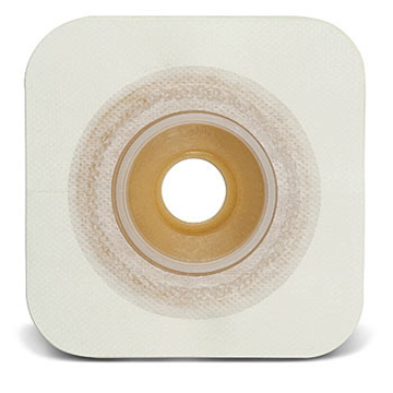 PLACCA CONVESSA NATURA+ PRETAGLIATA 19 MM FLANGIA 45 MM DURAHESIVE E CEROTTO MICROPOROSO 5 PEZZI - Farmacia Murachelli Di Putelli dr. Giovanni