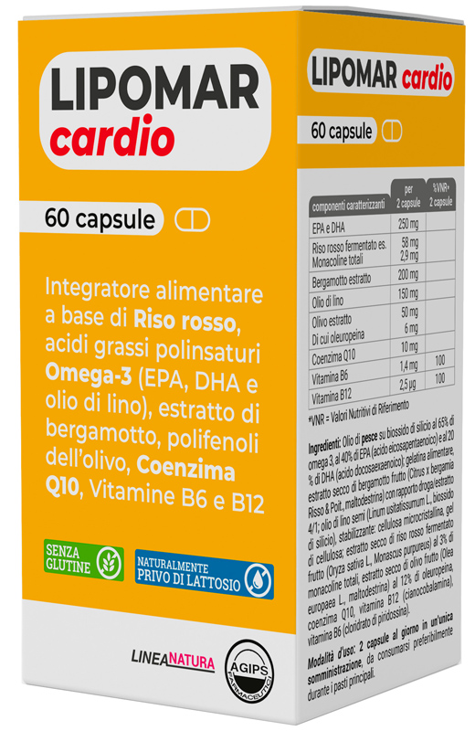 LIPOMAR CARDIO 60 CAPSULE - Farmacia Murachelli Di Putelli dr. Giovanni