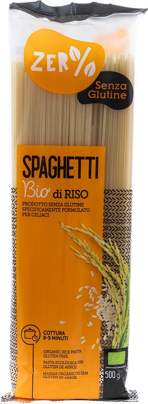 ZERO% GLUTINE PASTA RISO SPAGHETTI SENZA GLUTINE BIO 500 G - Farmacia Murachelli Di Putelli dr. Giovanni