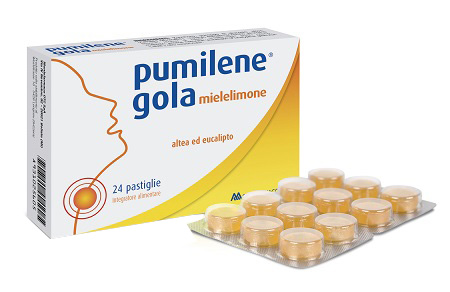 PUMILENE GOLA MIELE LIMONE 24 PASTIGLIE - Farmacia Murachelli Di Putelli dr. Giovanni