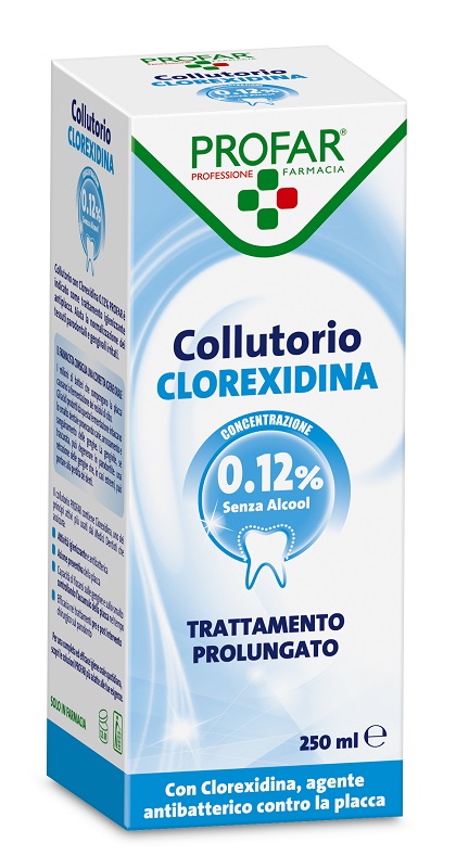 COLLUTORIO CLOREXIDINA 0,12% 250 ML PROFAR - Farmacia Murachelli Di Putelli dr. Giovanni