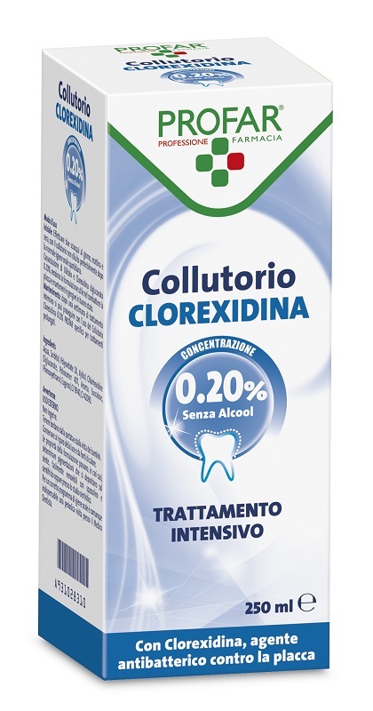 COLLUTORIO CLOREXIDINA 0,20% 250 ML PROFAR - Farmacia Murachelli Di Putelli dr. Giovanni