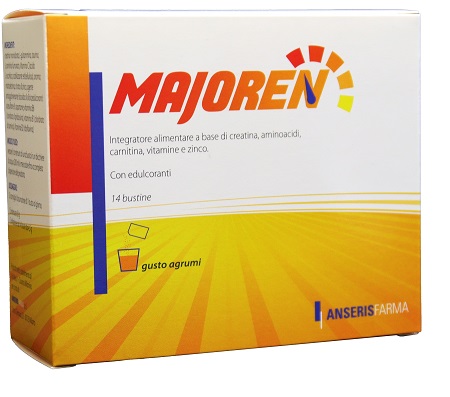 MAJOREN PROENERGETICO CORROBORANTE 14 BUSTINE - Farmacia Murachelli Di Putelli dr. Giovanni