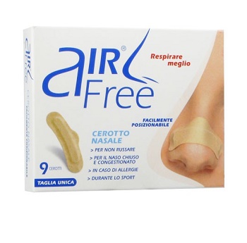 AIRFREE CEROTTO NASALE 9PEZZI - Farmacia Murachelli Di Putelli dr. Giovanni