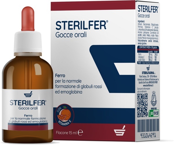 STERILFER GOCCE 15 ML - Farmacia Murachelli Di Putelli dr. Giovanni