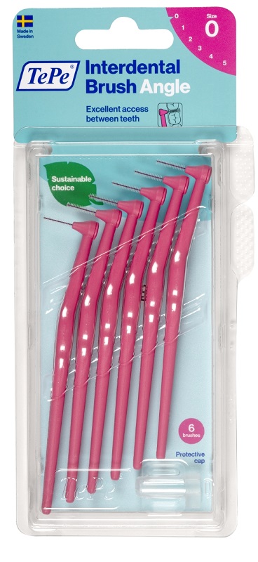 TEPE ANGLE SCOVOLINO ROSA 0,4MM 6 PEZZI - Farmacia Murachelli Di Putelli dr. Giovanni