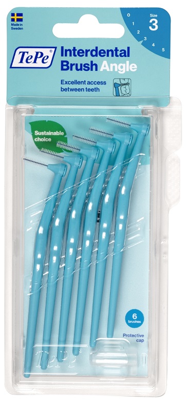 TEPE ANGLE SCOVOLINO BLU 0,6MM 6 PEZZI - Farmacia Murachelli Di Putelli dr. Giovanni
