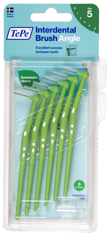 TEPE ANGLE SCOVOLINO VERDE 0,8MM 6 PEZZI - Farmacia Murachelli Di Putelli dr. Giovanni