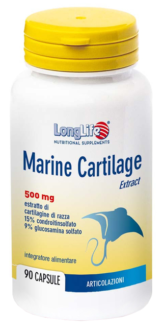 LONGLIFE MARINE CARTILAGE 90 CAPSULE DI GELATINA - Farmacia Murachelli Di Putelli dr. Giovanni