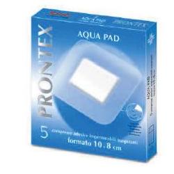GARZA COMPRESSA PRONTEX AQUA PAD 10X8CM 5 PEZZI - Farmacia Murachelli Di Putelli dr. Giovanni