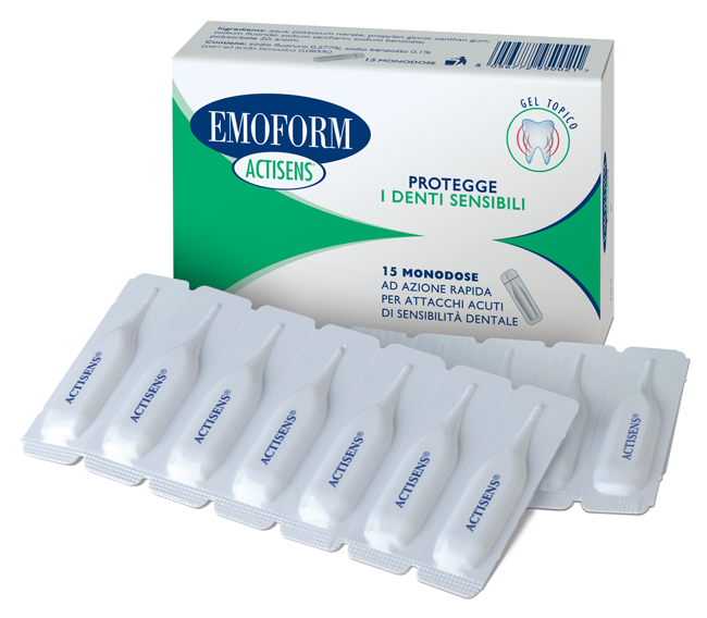 EMOFORM ACTISENS GEL 15 FIALE DA 2 ML - Farmacia Murachelli Di Putelli dr. Giovanni