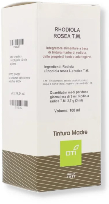 RHODIOLA ROSEA TINTURA MADRE GOCCE 100ML - Farmacia Murachelli Di Putelli dr. Giovanni
